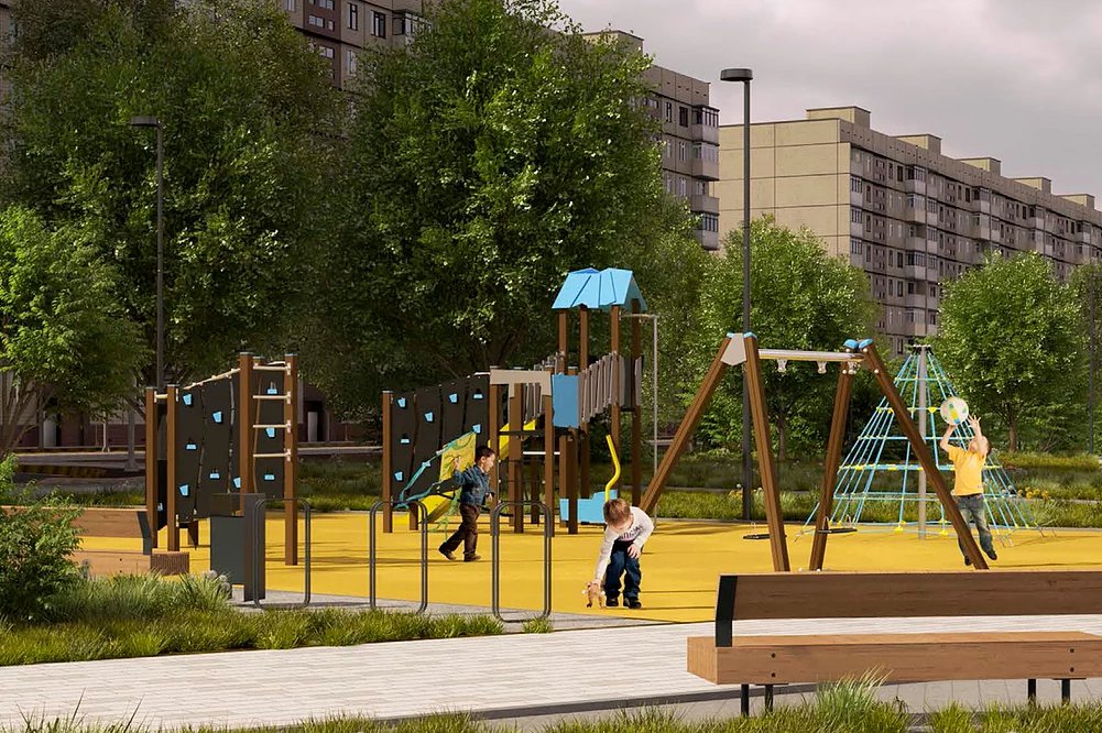 Дизайн-проект благоустройства детской площадки обсудили в Автозаводском районе - фото 2